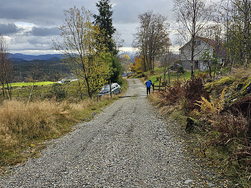 parkering og turstart