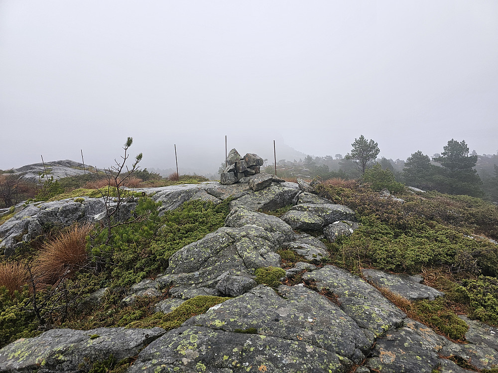 Steinsfjellet PB toppen 371,6
