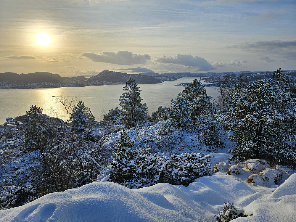 utsikt fra Ørneberget