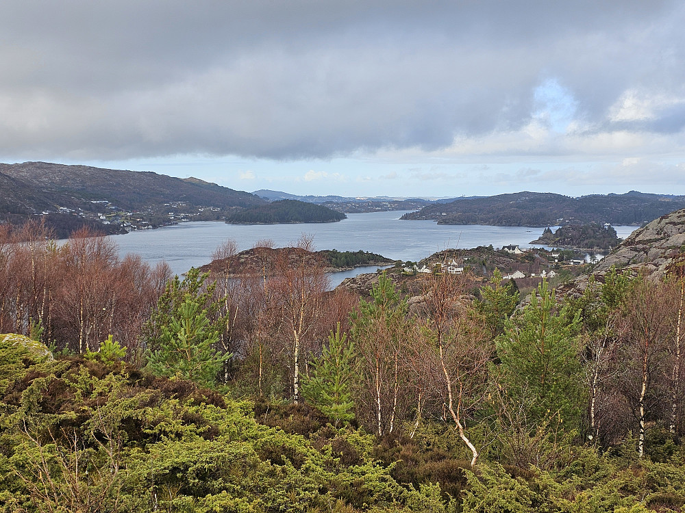 utsikt fra Nibben mot nordvest