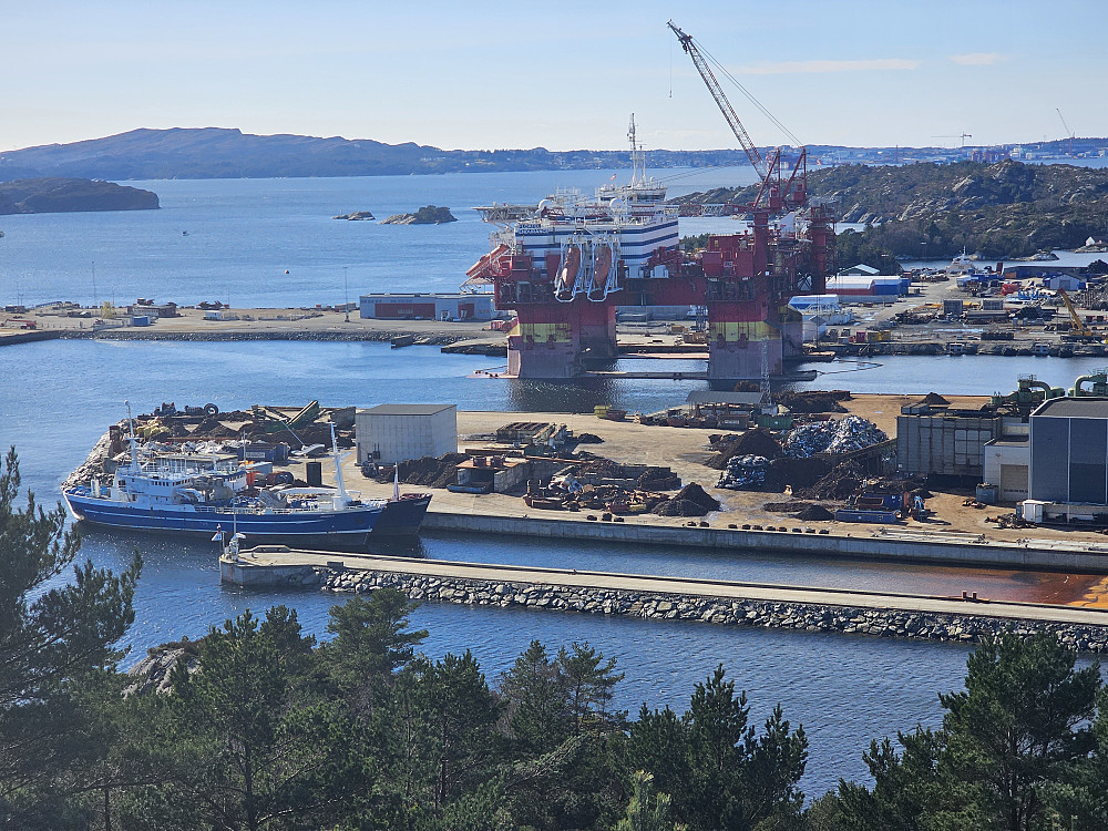 verftet på Hanøytangen