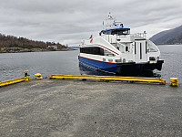 båten har satt oss av på øyen