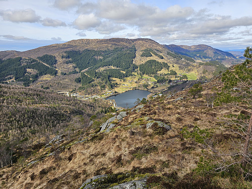 fra Rislikampen mot Haukelandstikkene / Haukelandsvarden