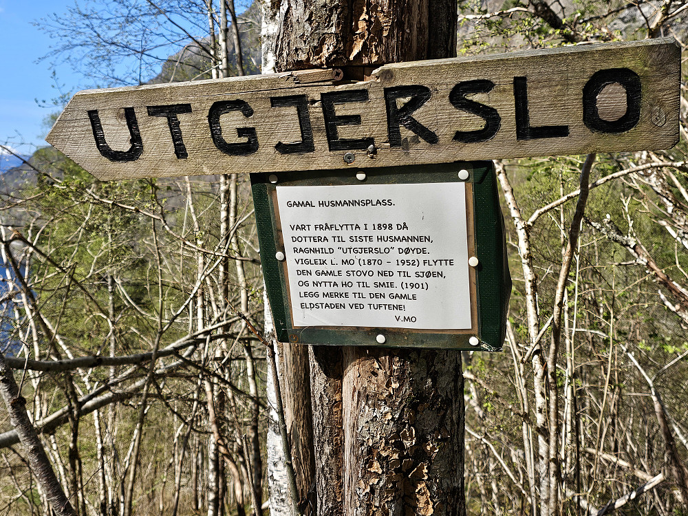info om Utgjerslo