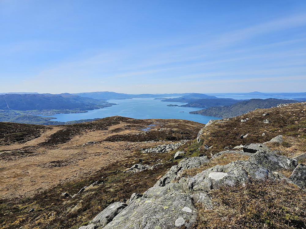 Skåneviksfjorden fra Håfjell