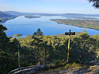 fin utsikt rett syd for telemasten