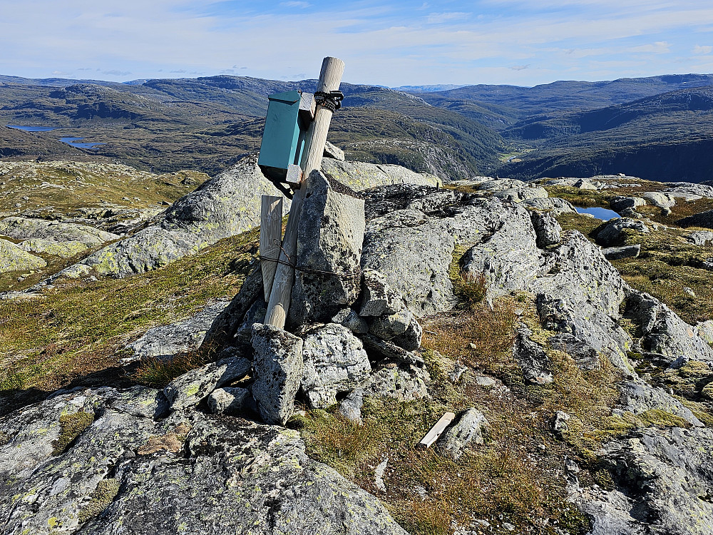 toppen på Blåvasshorgi 1065