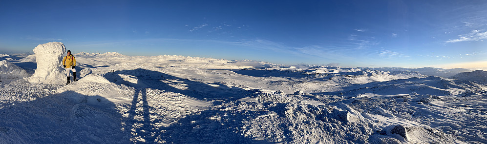 Panorama ved Krekahøgdi