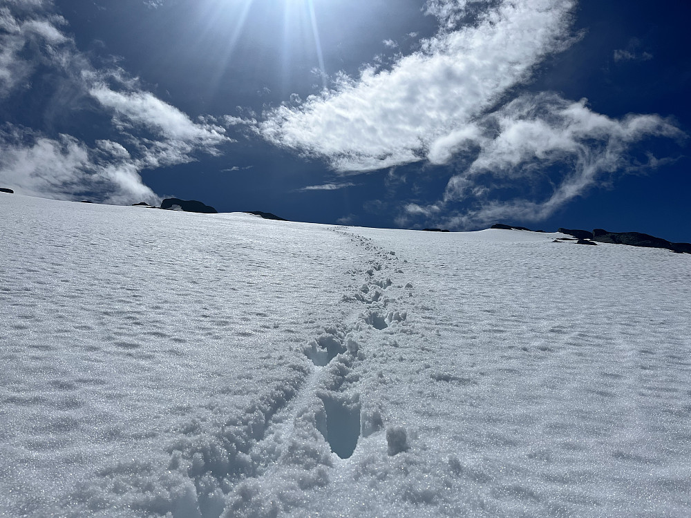 Fortsatt mye snø i høyden