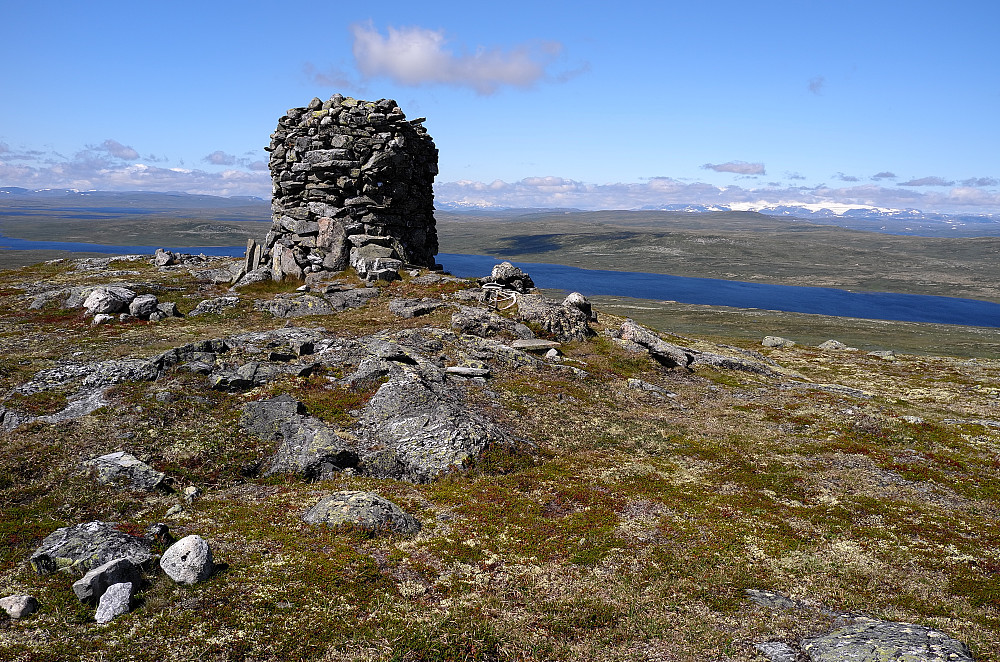 Store Skrekken, Langsjøen og Hardangerjøkulen