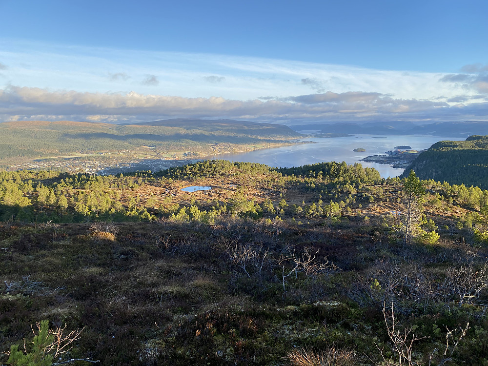 Hemnfjorden sett fra Teppingen
