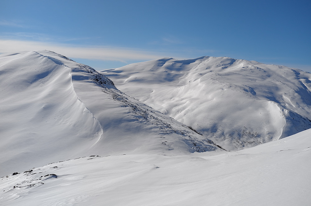 Vardskarfjellet og Ruten