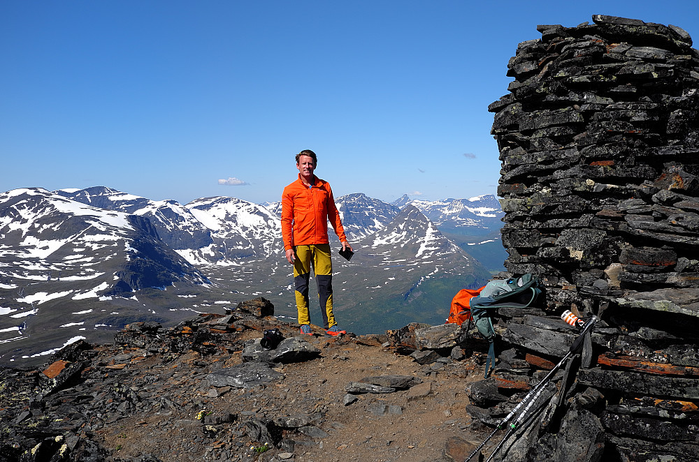 En godt fornøyd Paal Andre