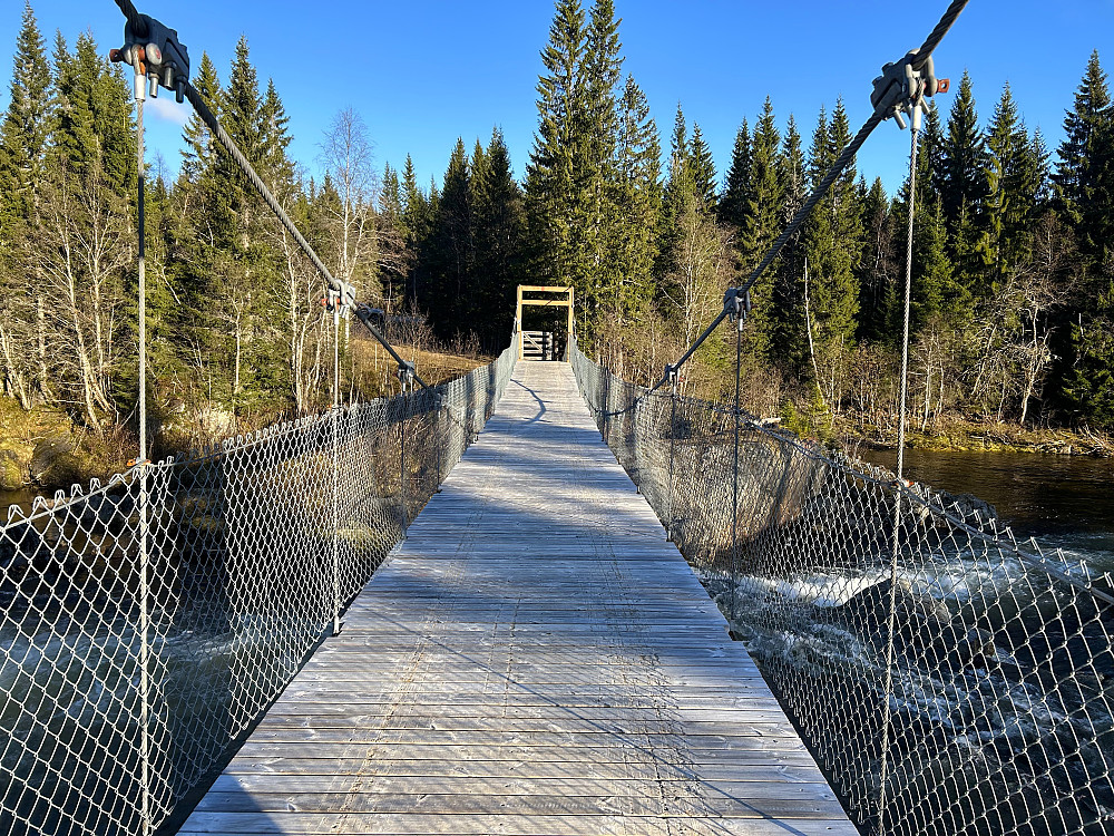 Normalruta starter fra Elvadet
