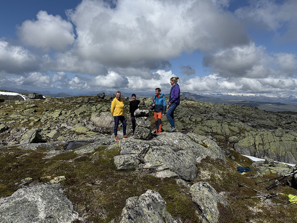 Irene, Joar, Paal Andre og Inger Lise