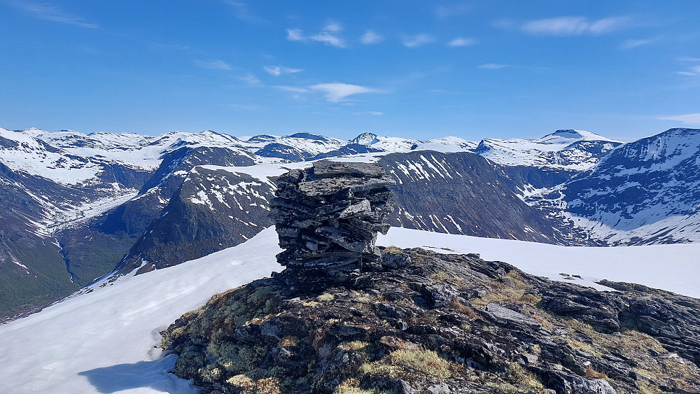 Toppen av Høghornet (1482 moh)