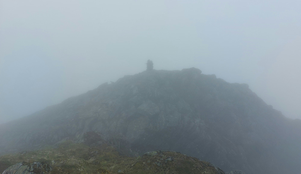 Blåhornet - tett skodde fra ca 700 moh