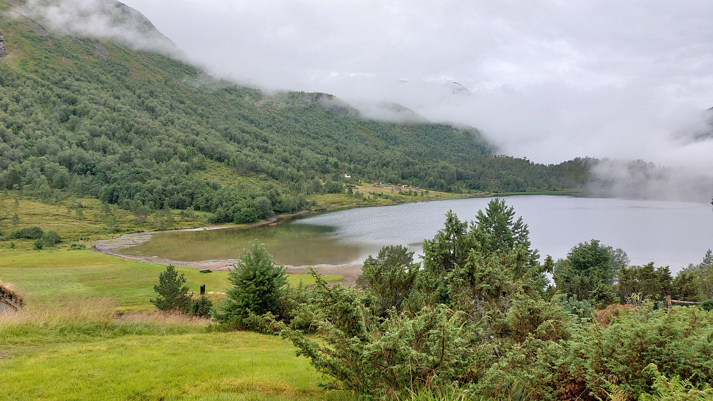 Brundalsvatnet sett fra Bjørnesetsætra