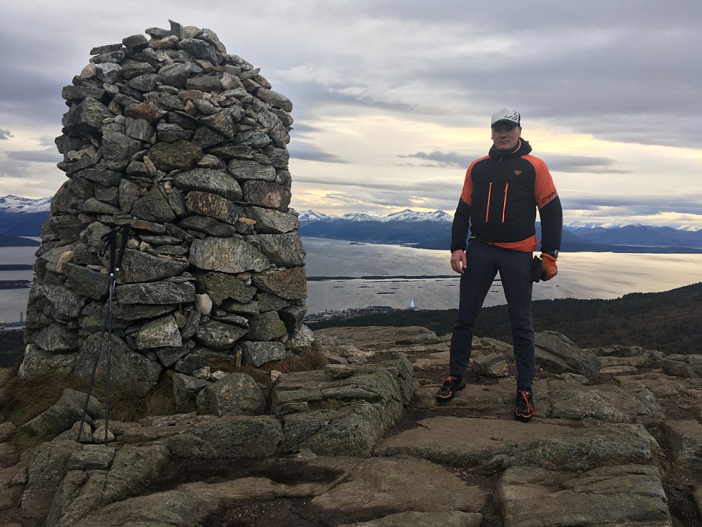 Bra med vind på Moldeheia i dag.