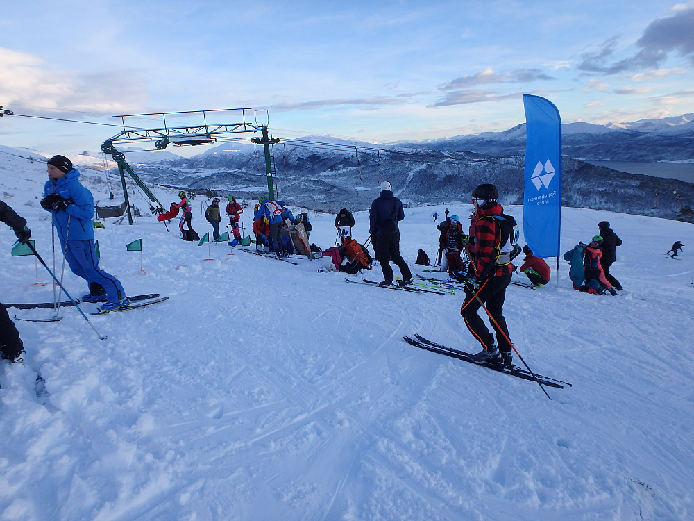 Start og målområdet