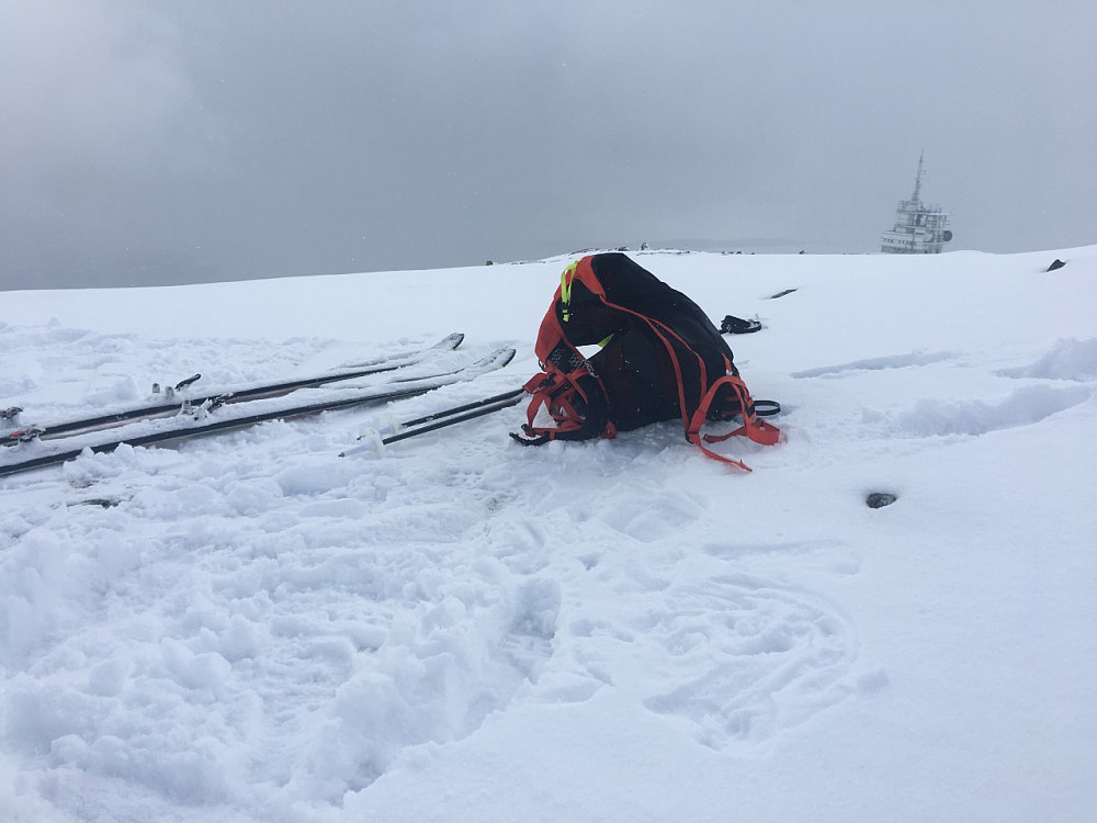 Mer snø i dag.