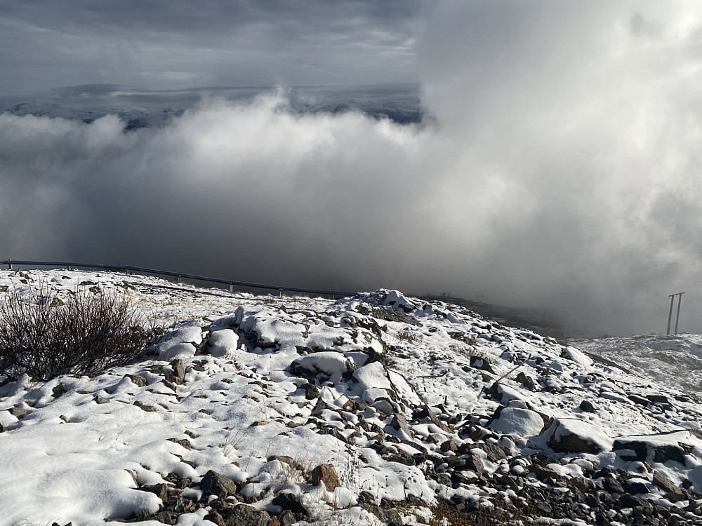 Nysnø i høyden