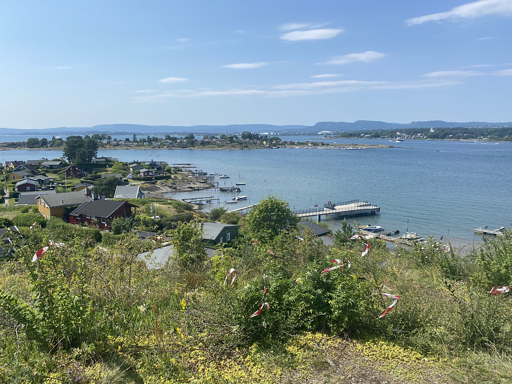 Høyeste punktet på Øya.