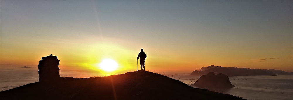Sommernatt på Nordlandsnupen.