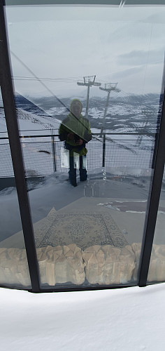 Flaks med bittelitt oppholdsvær mellom snø, vind og snøbrøyting...