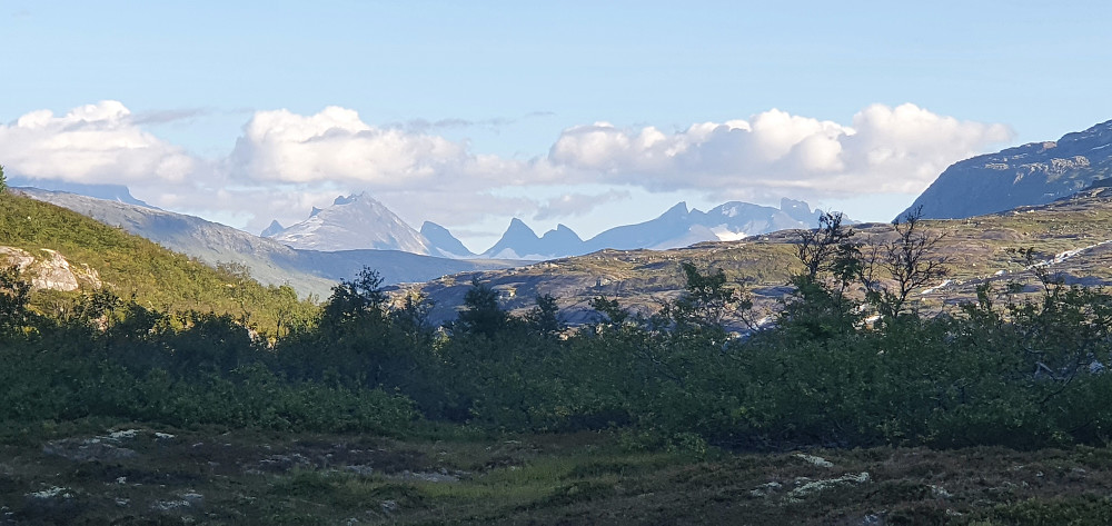 Hurrungane sett fra Rausdalen