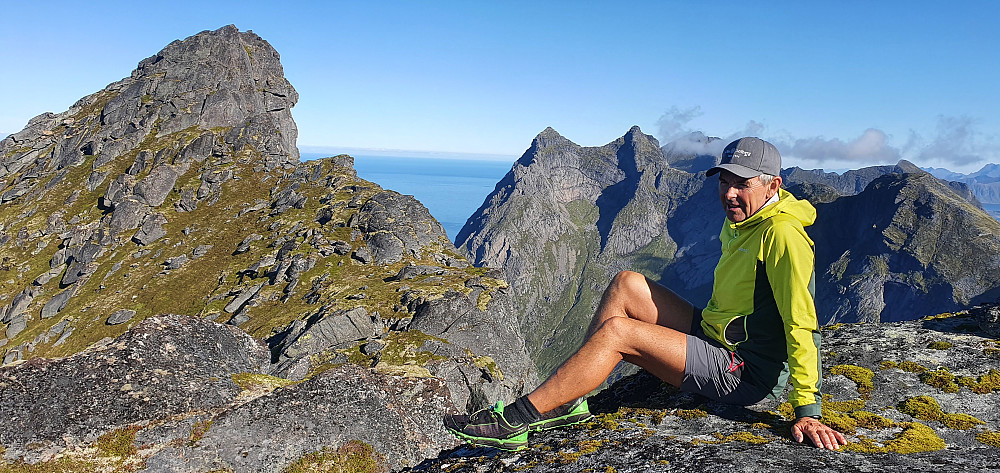 På Breiflogtinden sør