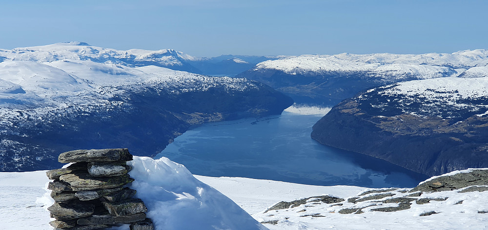 Nordfjord sett fra Blåfjellet
