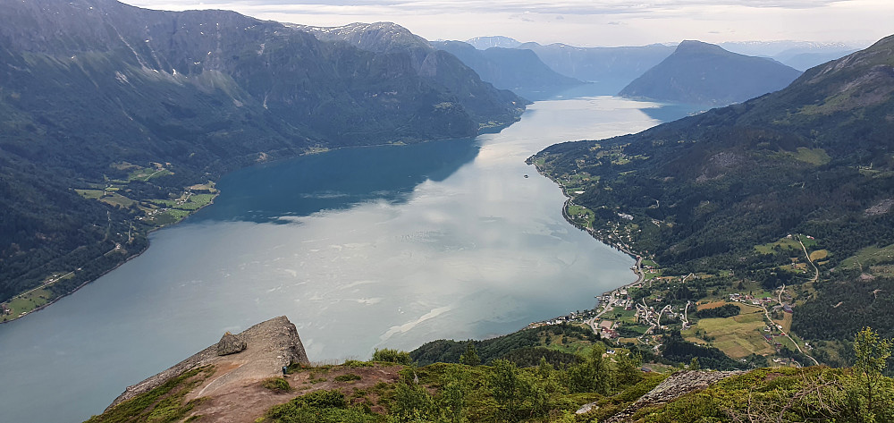 Utsikt fra Børesteinen