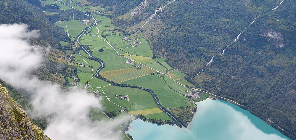 Sørenden av Oldevatnet