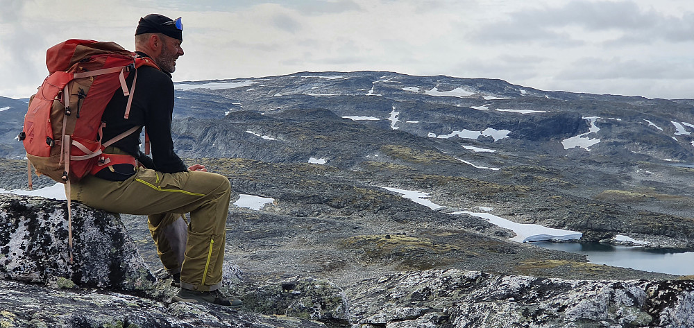 På Fossanosi med Grånosi og Store Liahovden i bakgrunnen