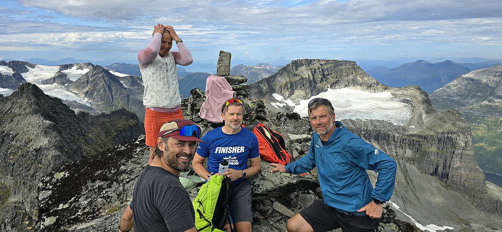 Gjengen på toppen