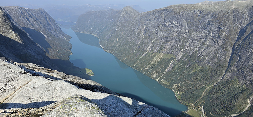 Flott utsikt fra Tuva