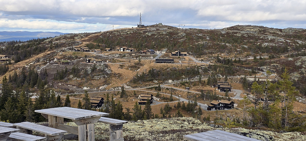 Natten hyttefelt ved Syningen