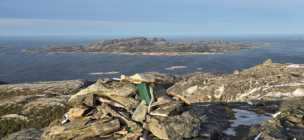Linesøya sett fra Solfjellet