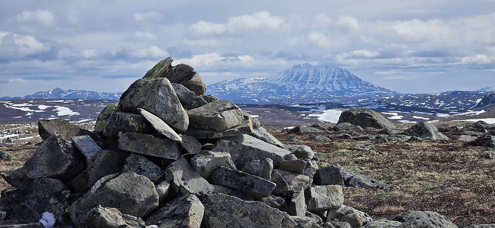 Gaustatoppen sett fra Gavlen