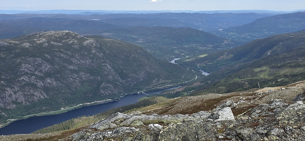 Bra utsikt fra Eidsfjell