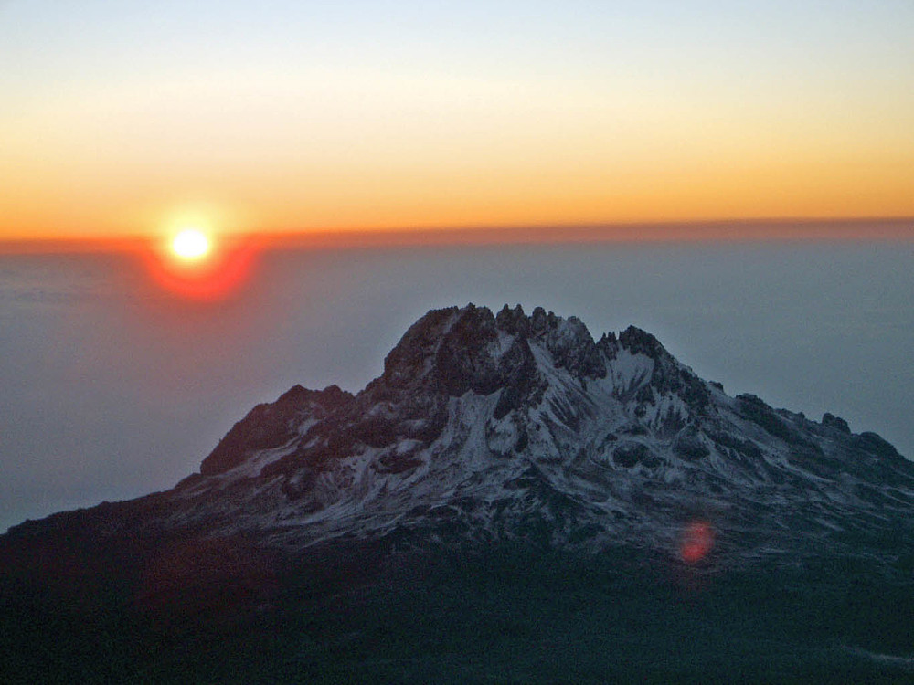 Soloppgang over Mawenzi