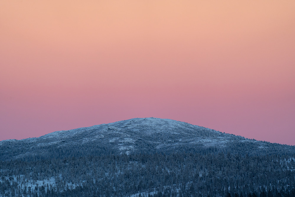Langemyrfjellet. November