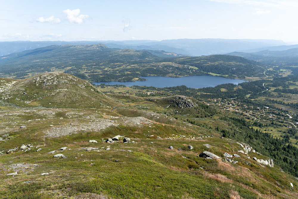 Utsikten den veien jeg kom fra