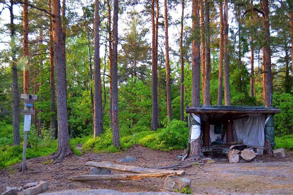 Kjerkeåsen, rasteplassen