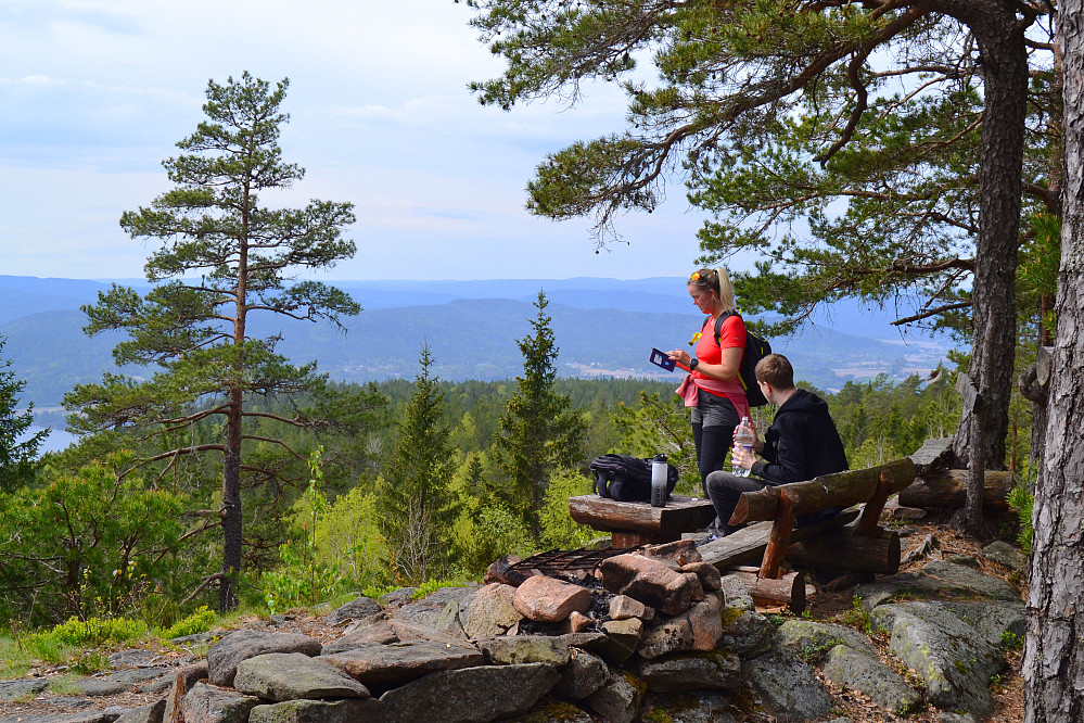 "Kammerherrens utsikt". Langelandskollen