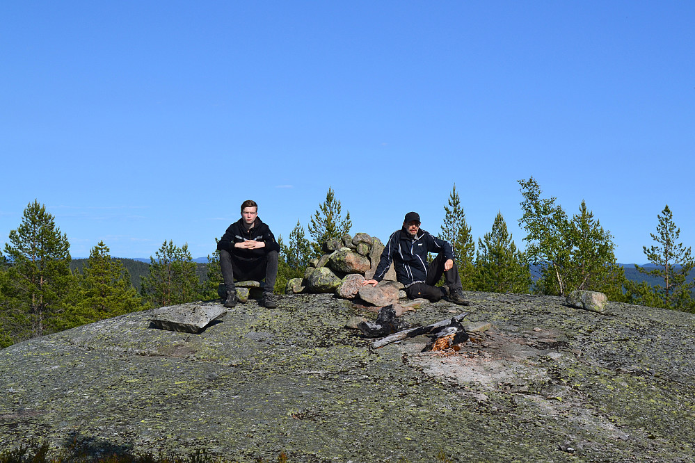 Toppen av Østeråfjellet.