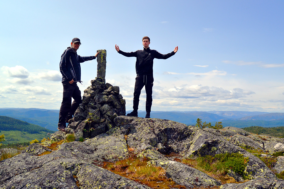 Toppen av Røglefjell