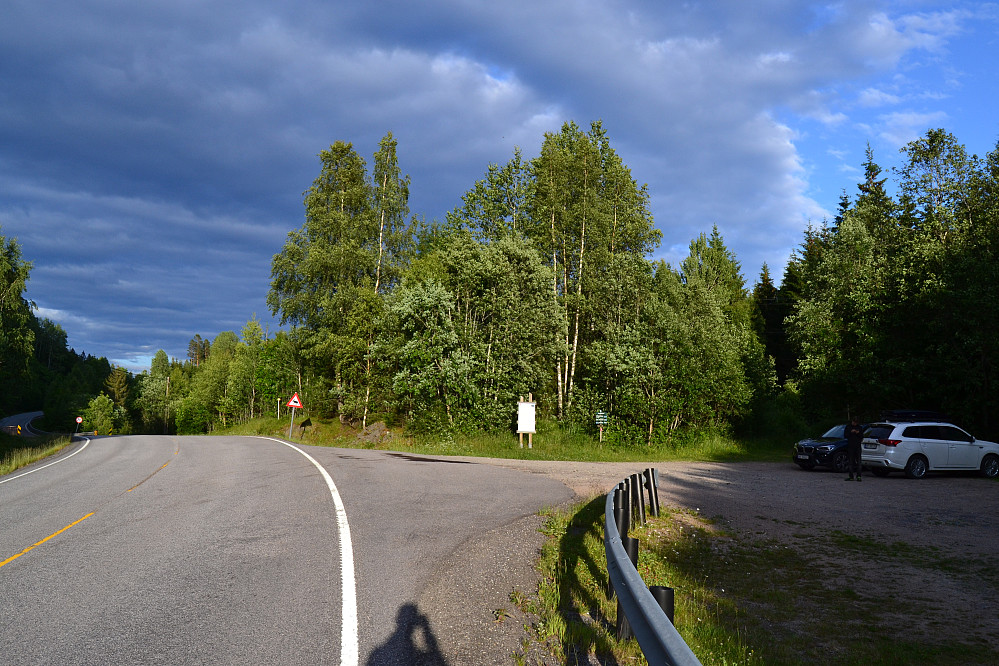 Parkering Brånaskottet. 