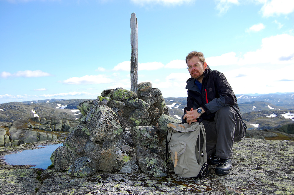 Kvannfjølli/Kvannefjellet, høyest i Tokke kommune 